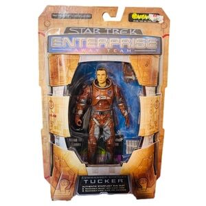 STAR TREK Enterprise Away Team COMMANDER CHARLES TUCKER Figure 2002 Art Asylum